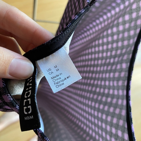 cute purple and black dress - Picture 3 of 3